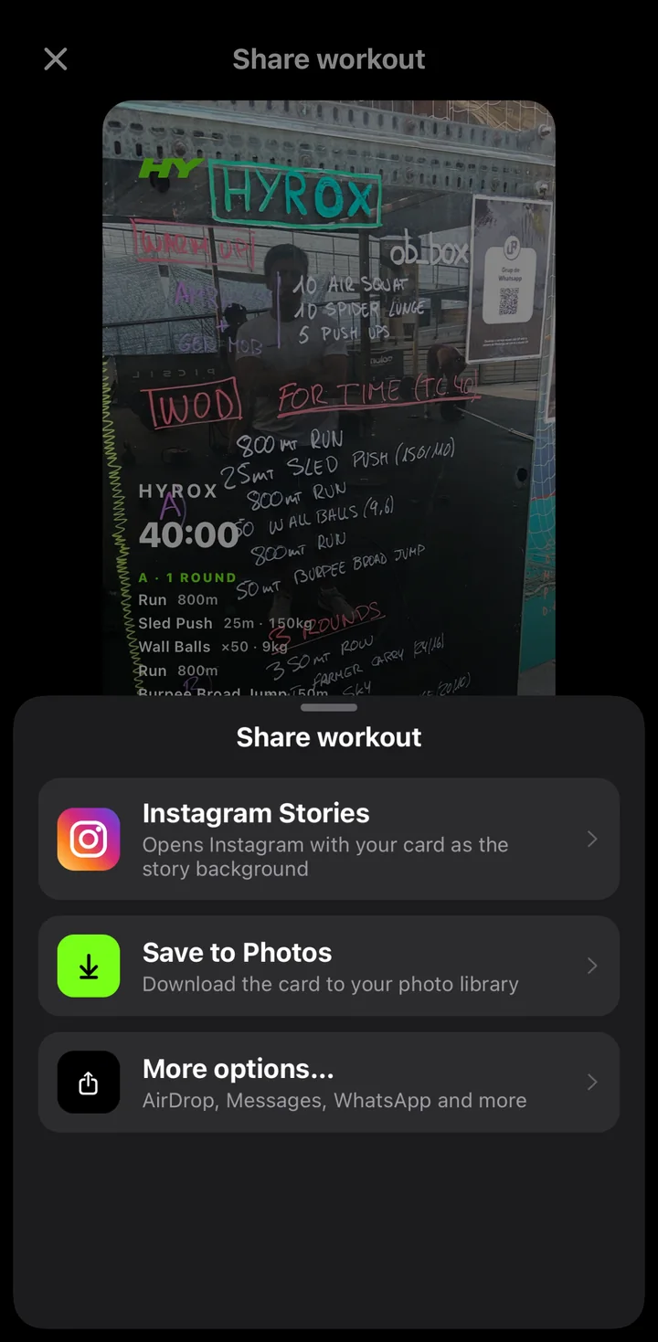 Share anywhere