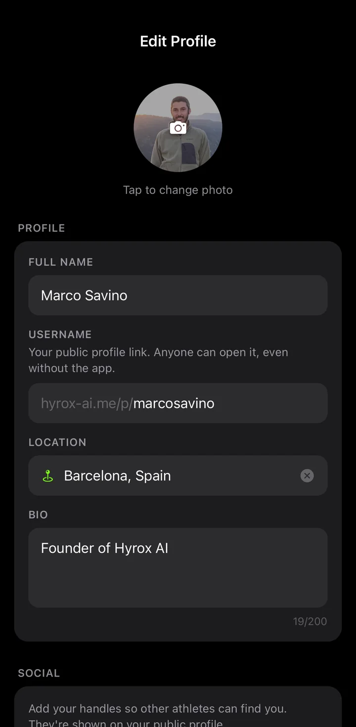 Choose your username